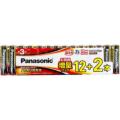 パナソニック Panasonic アルカリ乾電池 単3形 12＋2本パック LR6XJSP/14S